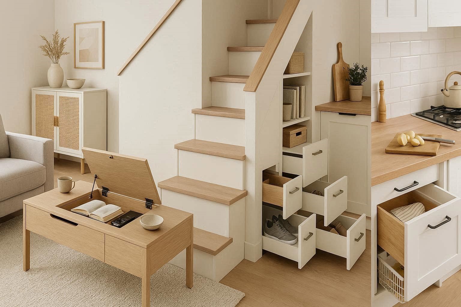 15 Creative Interior Designs For Your Home 14 Hidden Storage Solutions for a Cleaner Hom 15 Creative Interior Designs For Your Home - 14