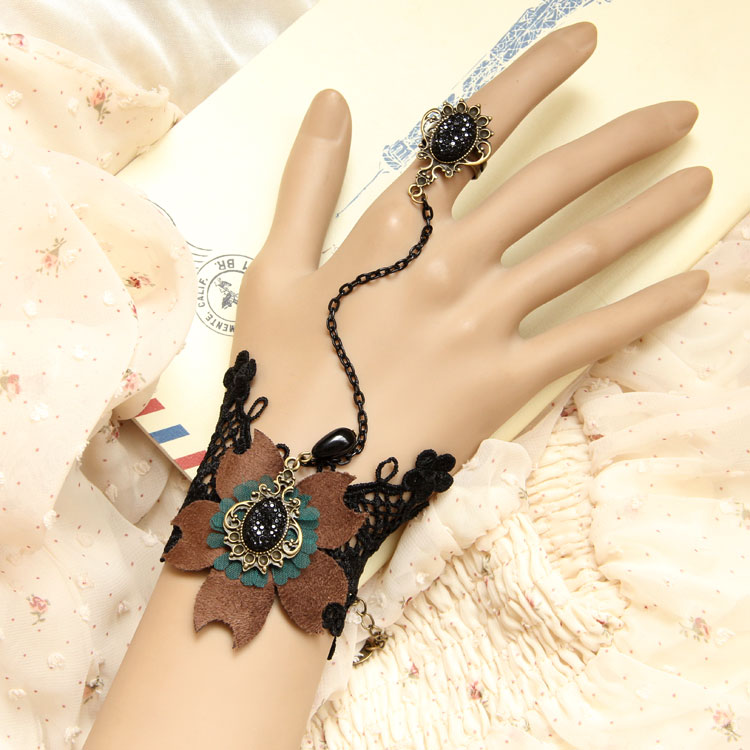 High-quality-Royal-accessories-vintage-lace-accessories-ring-font-b-band-b-font-bracelet-one-piece