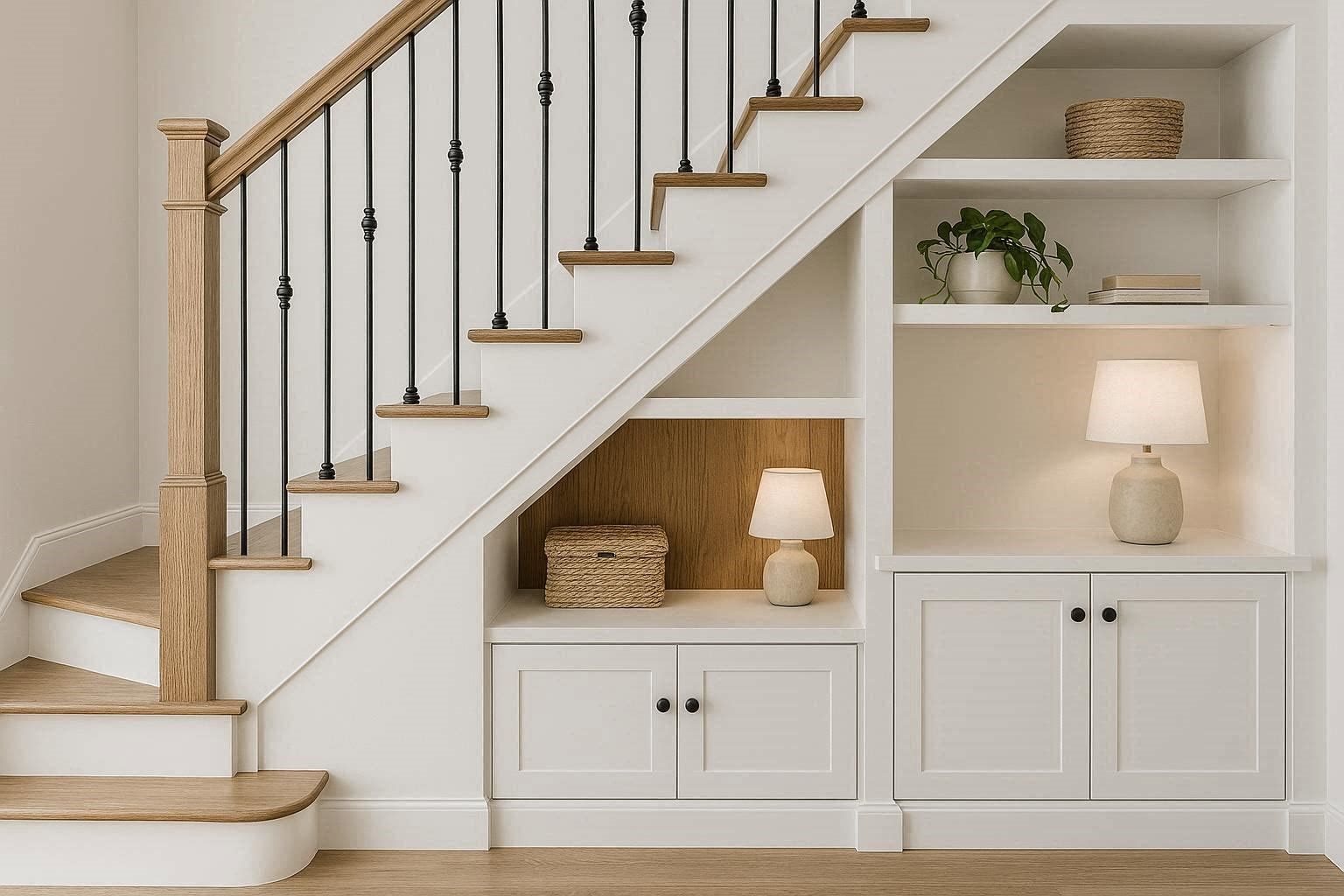 How to Turn Your Old Staircase into a Decorative Piece 10 Make Use of the Space Under the Stairs How to Turn Your Old Staircase into a Decorative Piece - 10 old staircase