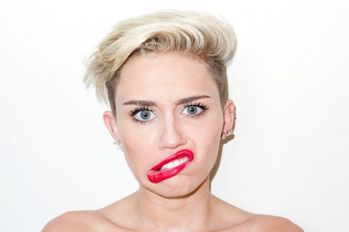 Miley-Cyrus-Terry-Richardson-2013-11 20 Worst Celebrities Hairstyles