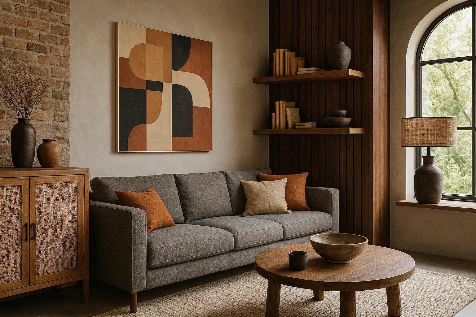 15 Creative Interior Designs For Your Home 16 Mixed Material Interior Design for Depth and Character 15 Creative Interior Designs For Your Home - 16