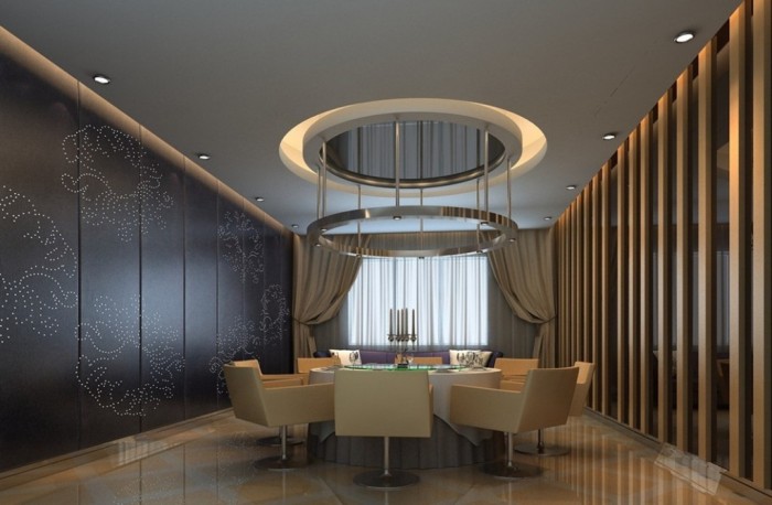 Modern-minimalist-style-restaurant-room-interior-design-rendering