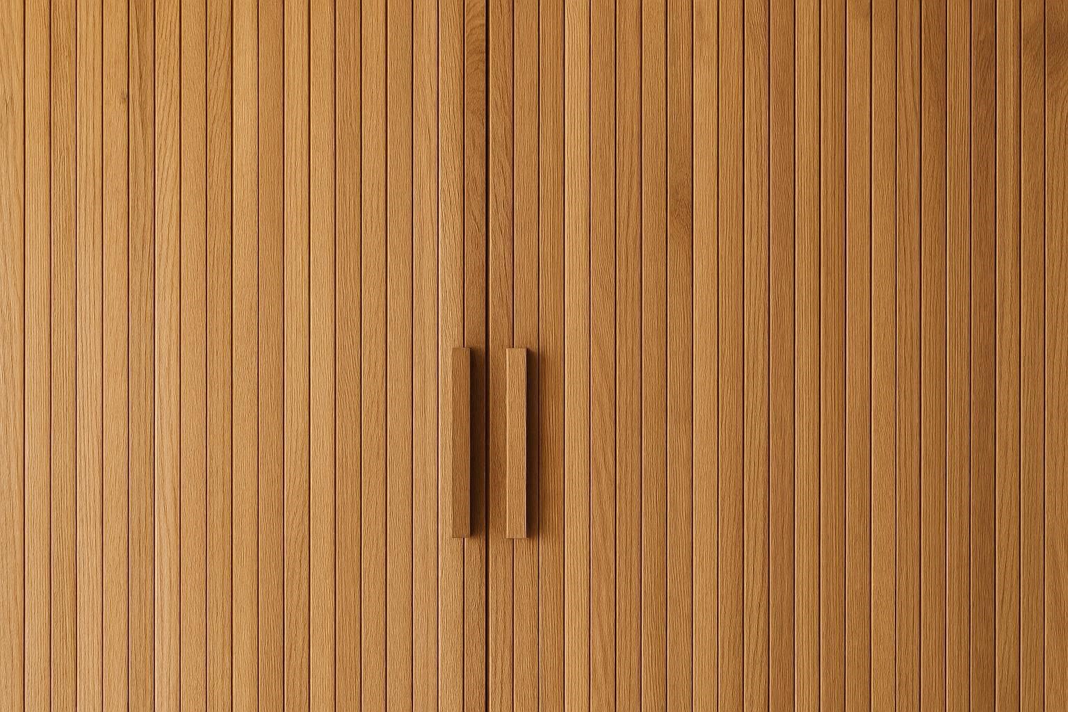 Natural Wood Slat Doors for a Warm Organic Feel Remodel Your Rooms Using These Trendy 17 Awesome Interior Doors - 17 interior door