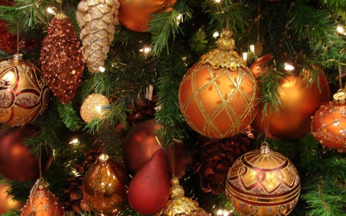 New Year wallpapers Holiday decorations Christmas tree 2014