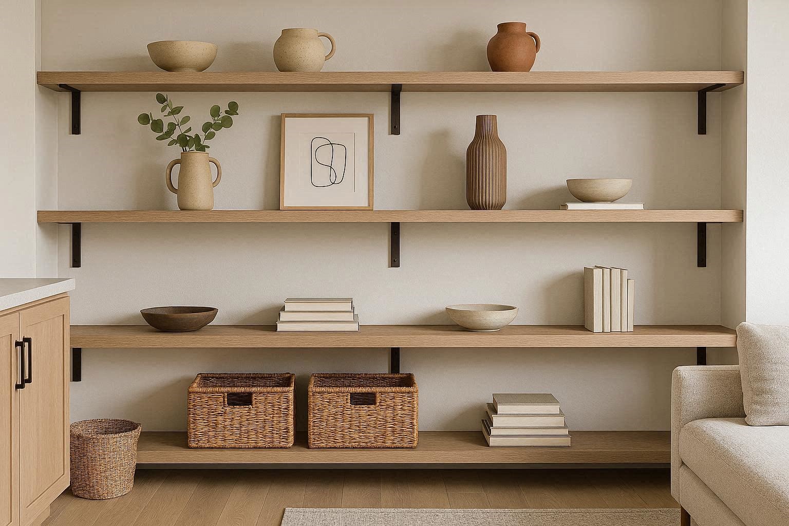 15 Creative Interior Designs For Your Home 13 Open Shelving Designs for Style and Storage 15 Creative Interior Designs For Your Home - 13