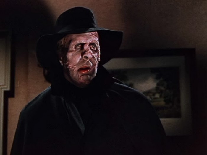 The terrifying mask in "House of Wax" that was released in 1953 