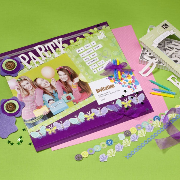 Party-Scrapbooking-Page-1476-600 Best 65 Scrapbooking Ideas to Start Creating Yours