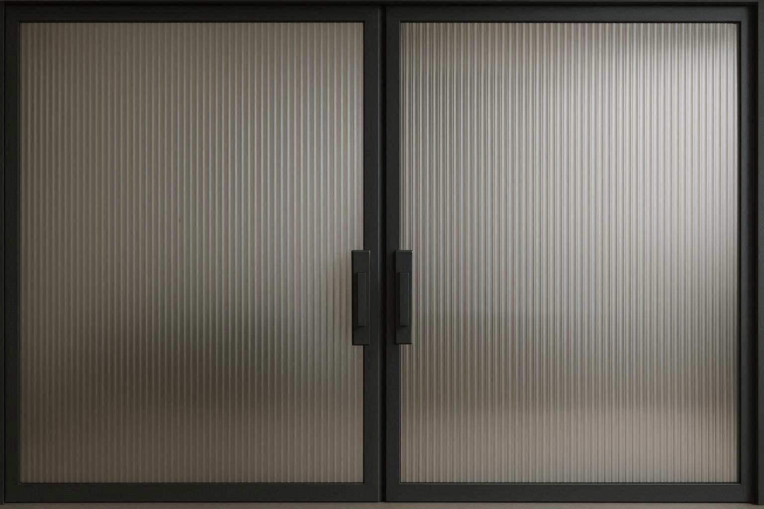 Ribbed and Fluted Glass Doors for Privacy and Remodel Your Rooms Using These Trendy 17 Awesome Interior Doors - 16 interior door