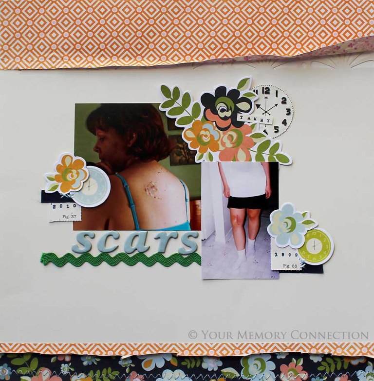 Scars-Collecting-Moments-Fancy-Pants Best 65 Scrapbooking Ideas to Start Creating Yours
