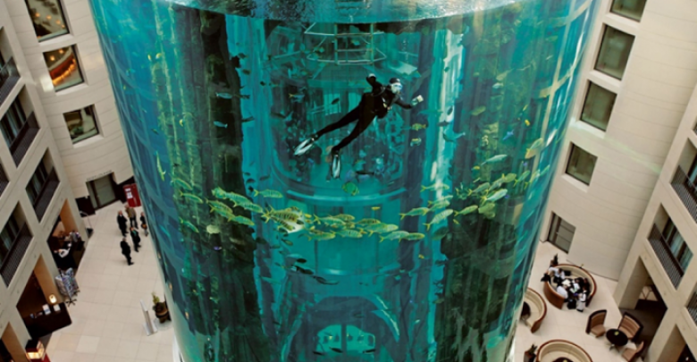 Simon Seeks1 The World's 20 Weirdest & Craziest Elevators - aquarium elevators 1