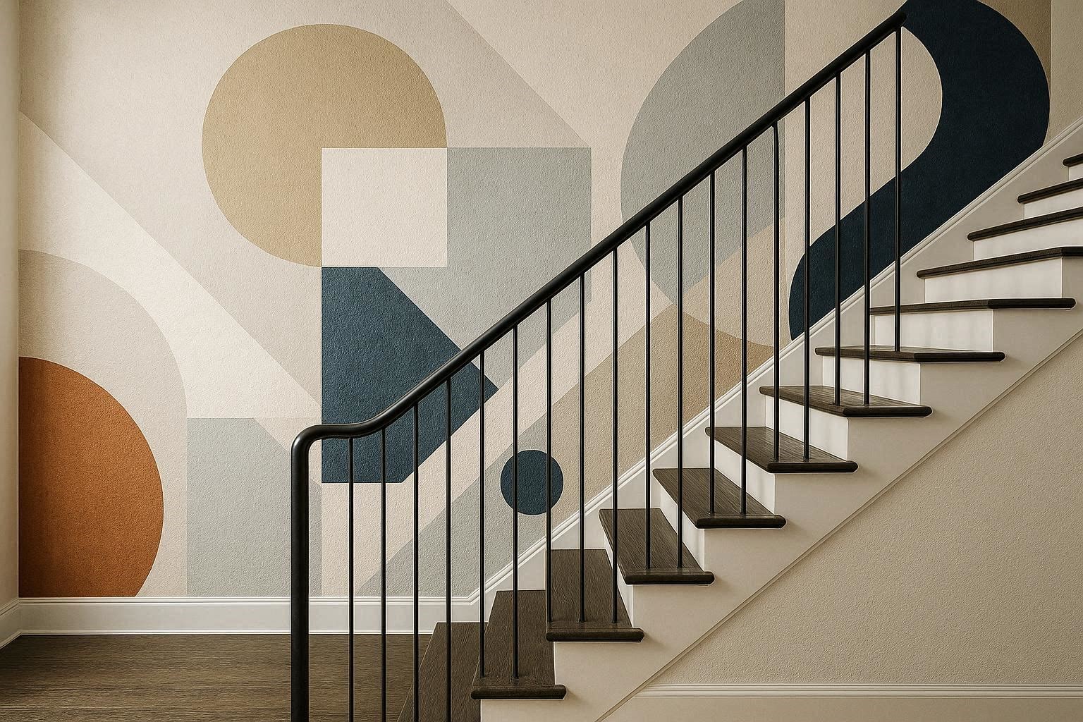 How to Turn Your Old Staircase into a Decorative Piece 8 Transform the Staircase Wall into a Design Feature How to Turn Your Old Staircase into a Decorative Piece - 8 old staircase