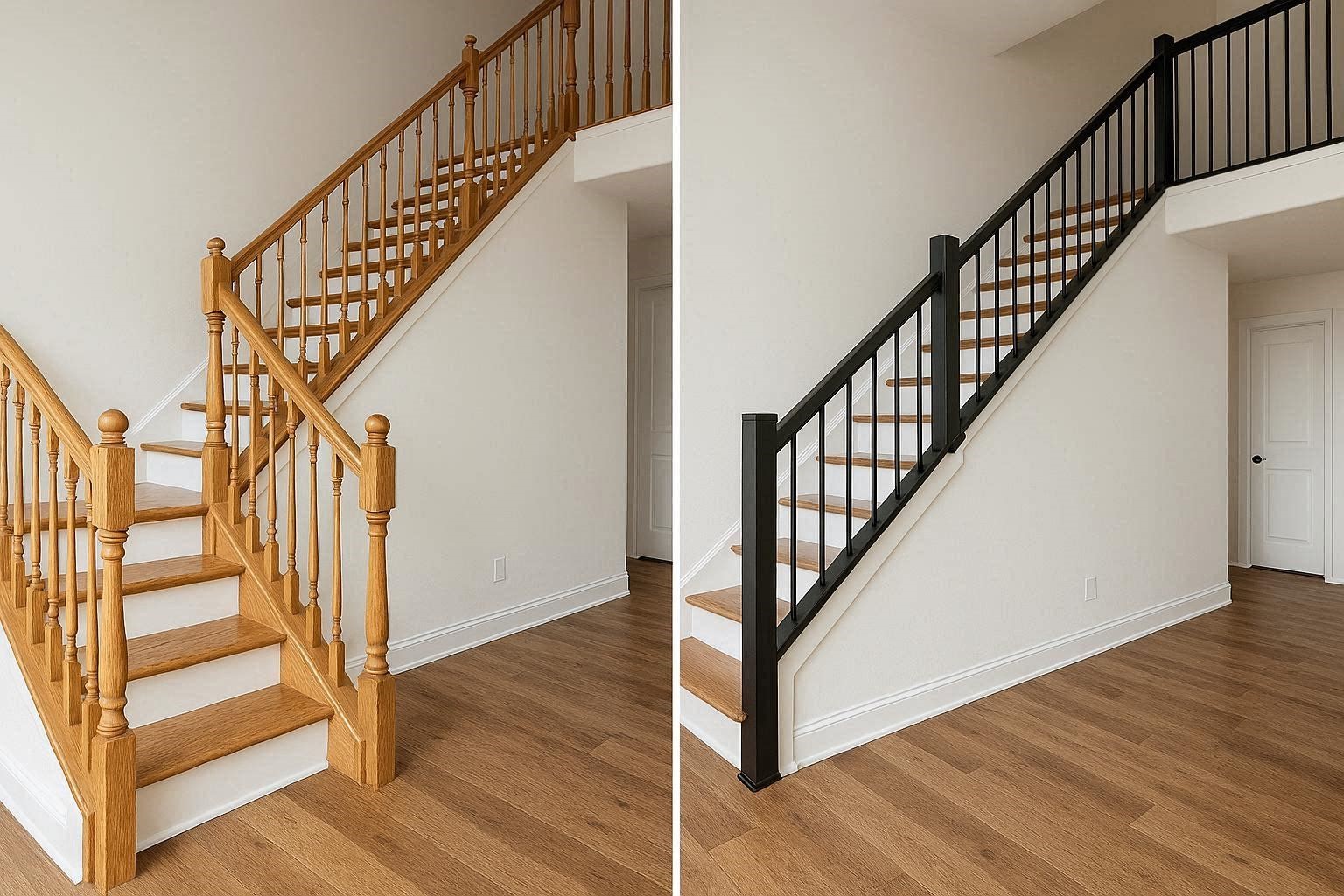 How to Turn Your Old Staircase into a Decorative Piece 6 Upgrade Railings and Balusters for a Modern Look How to Turn Your Old Staircase into a Decorative Piece - 6 old staircase