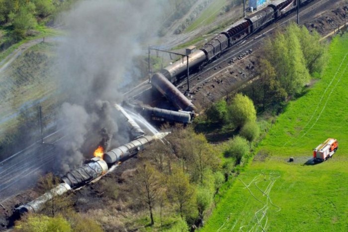 A train accident in Belgium on May 3, 2013 that led to the death of 1 person and the injury of 33 people.