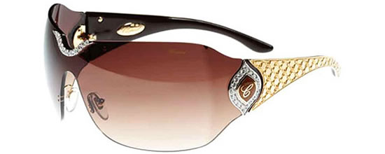 chopard-jewel-sunglasses-3 39 Most Stylish Gold and Diamond Sunglasses in 2021