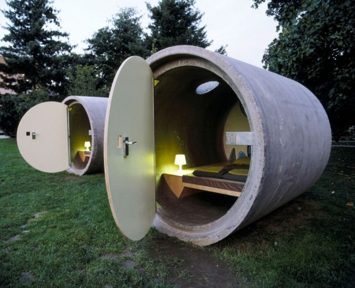 Top 30 World's Weirdest Hotels ... Never Seen Before! 27 concretetubehotel
