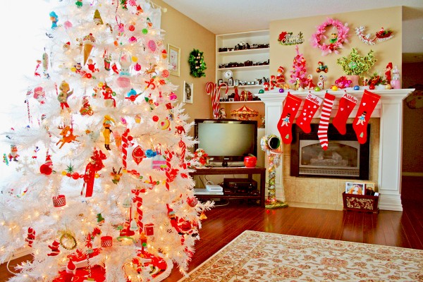 cool-design-ideas-cute-white-winter-christmas-tree-decorated-with-colorful-beautiful-kids-toys-candy-canes-ice-creams-and-cool-christmas-ornaments-holy-colorful-christmas-tree-decorations