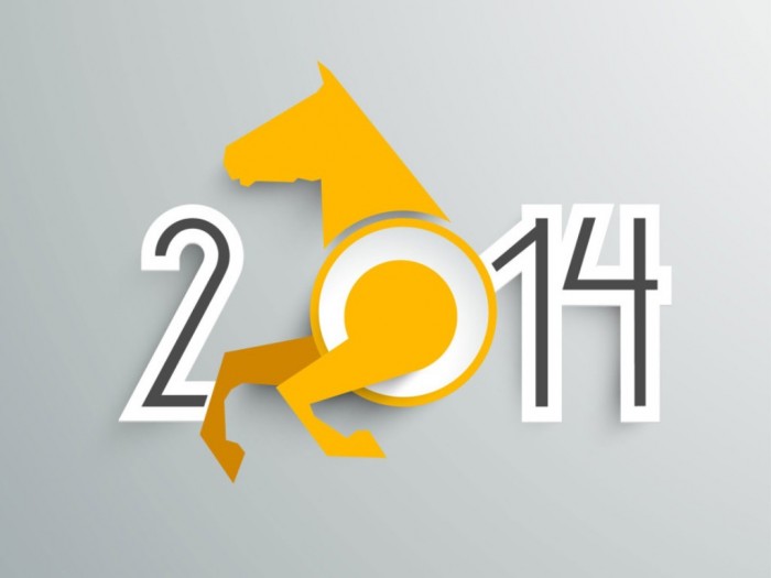 cool-simple-happy-new-year-greeting-cards-2014-designs-with-horse-pattern-design-940x705