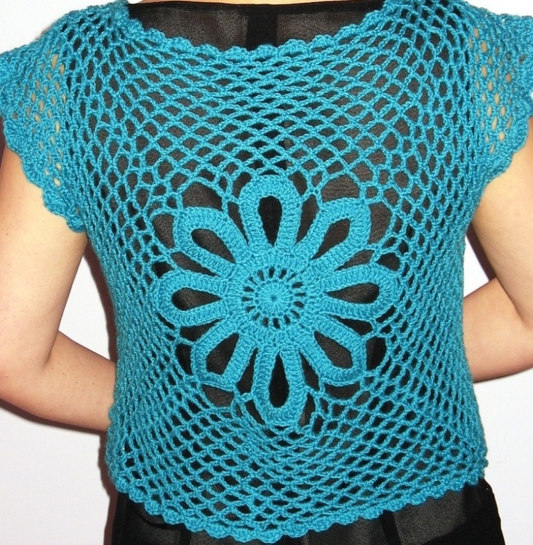crochet-pattern-lovely-aqua-butterfly-shrug-dfe77 10 Fascinating Ideas to Create Crochet Patterns on Your Own