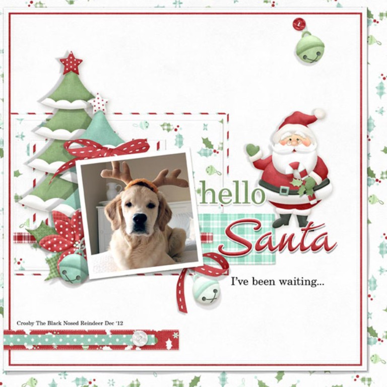 festivetrimmings_layout Best 65 Scrapbooking Ideas to Start Creating Yours