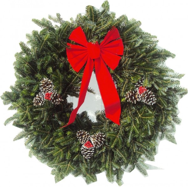 furniture-and-accessories-classic-minimalist-christmas-wreath-for-the-nice-welcome-front-door-decorating-ideas-lovely-warm-welcome-decorative-christmas-wreaths 79 Amazing Christmas Tree Decorations