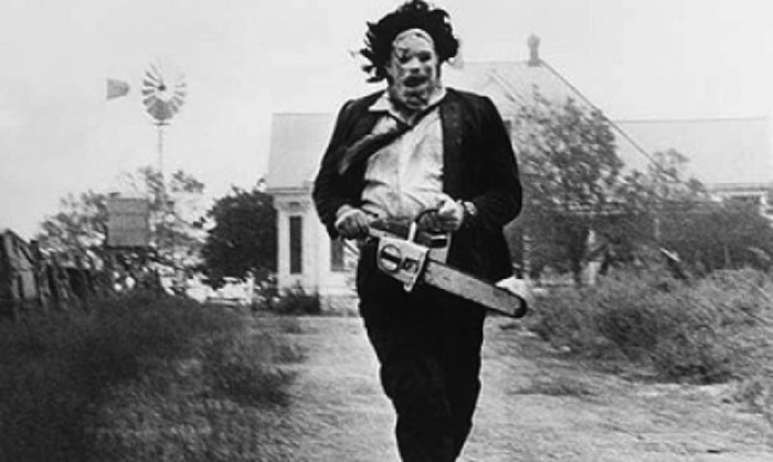 The leather mask in "The Texas Chainsaw Massacre" in 1974 