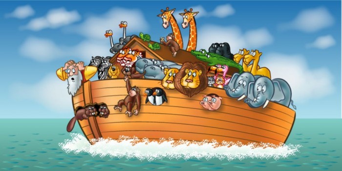 How many of each kind did Moses take on his Ark?