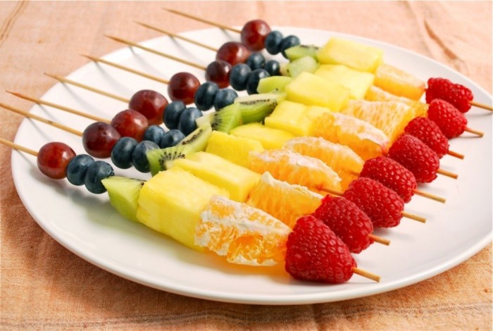 15 Tips to Help You Save Money on Entertainment 18 rainbow-fruit-skewers-2