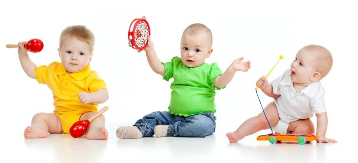 sf-babies-playing-music-toys1 Do You Know How to Choose the Right Toys & Games for Your Child?