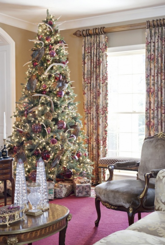 stunning-christmas-tree-decorations-ideas-915x1360-634x942 79 Amazing Christmas Tree Decorations
