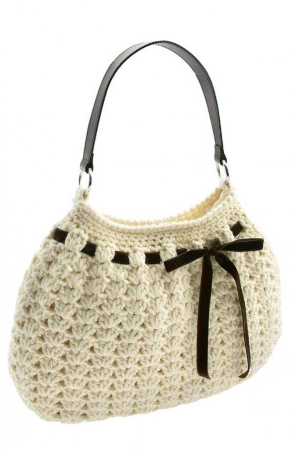 white-color-crochet-bags 10 Fascinating Ideas to Create Crochet Patterns on Your Own