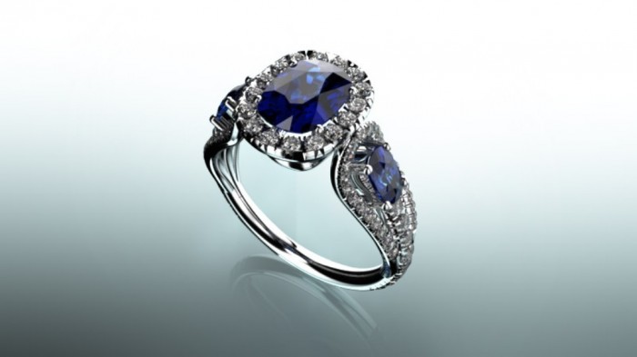 05 60 Magnificent & Breathtaking Colored Stone Engagement Rings