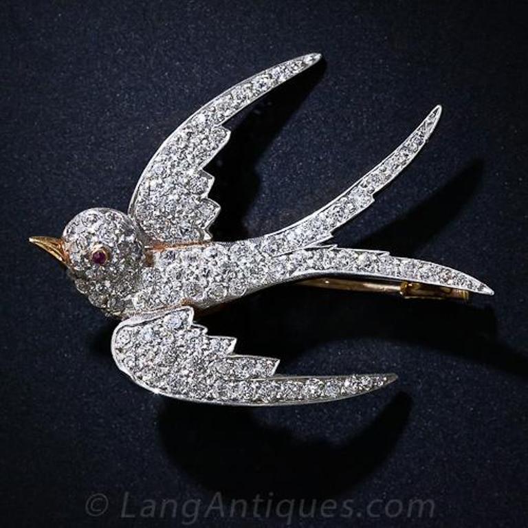 1343259056_50_1_4144__1_of_2_ 35 Elegant & Wonderful Antique Diamond Brooches