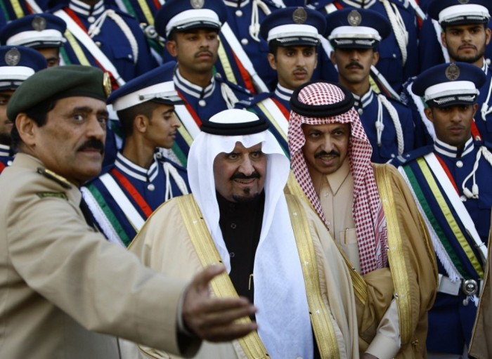 7. Saudi Arabia The total amount of money that was spent by Saudi Arabia on its military is $56.72 billion.  
