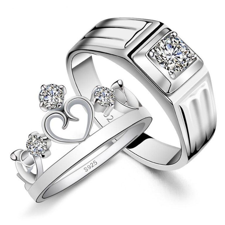1_6_3 35 Dazzling & Catchy Bridal Wedding Ring Sets