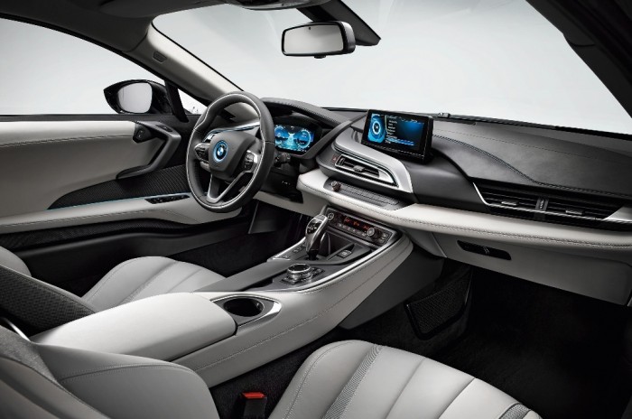 2014-BMW-i8-Interior-View-Seats-Steering-Dash 2014 BMW Cars for More Luxury to Enjoy Driving on the Road