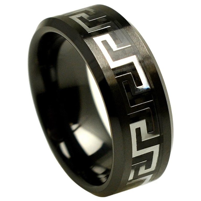 60 Unbelievable Ceramic Wedding Bands for Him & Her 12 58909235