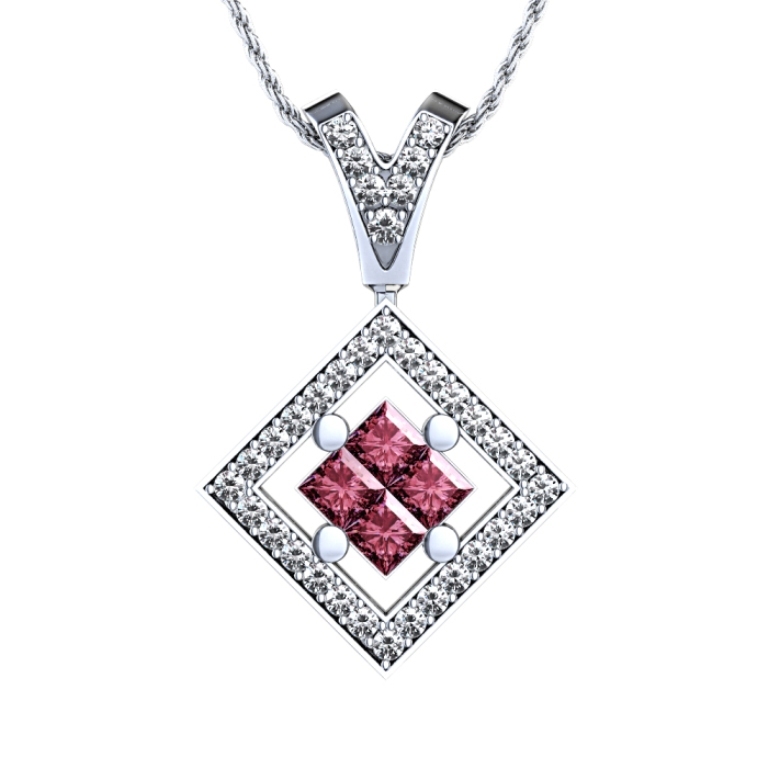 601_ruby_diamond_pendant_top 50 Unique Diamond Necklaces & Pendants