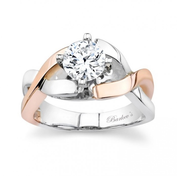6833L Top 70 Dazzling & Breathtaking Rose Gold Engagement Rings