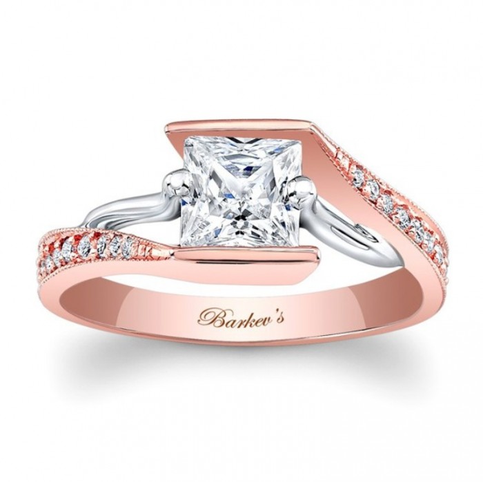 7924ltw_rose_gold_engagement_ring Top 70 Dazzling & Breathtaking Rose Gold Engagement Rings