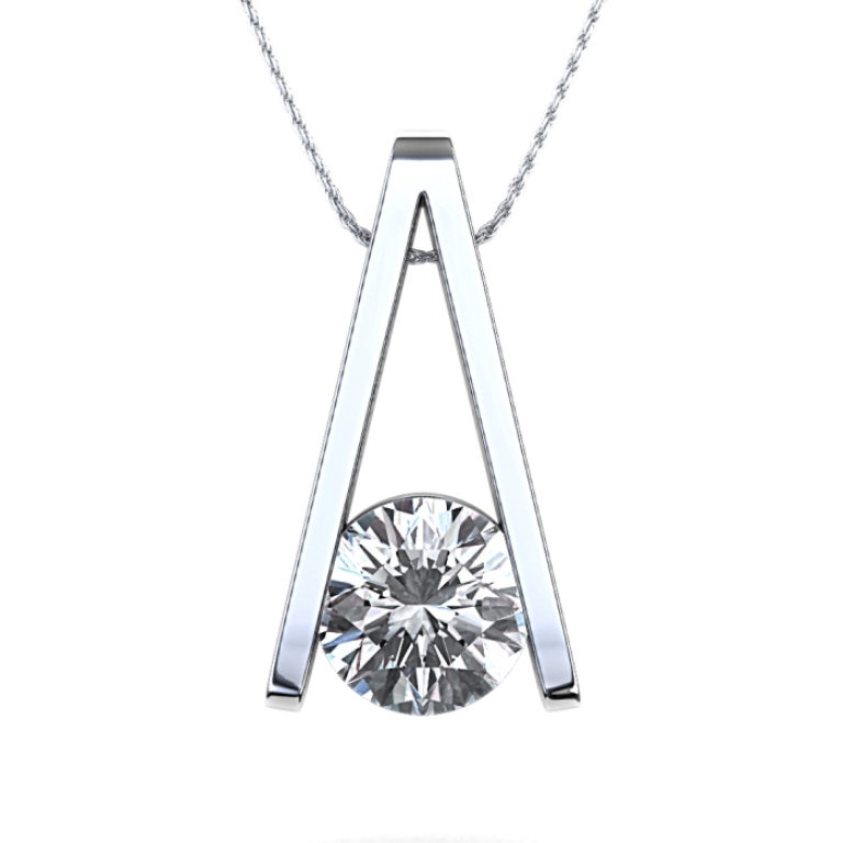 9736_pinnacle_diamond_pendant_top 50 Unique Diamond Necklaces & Pendants