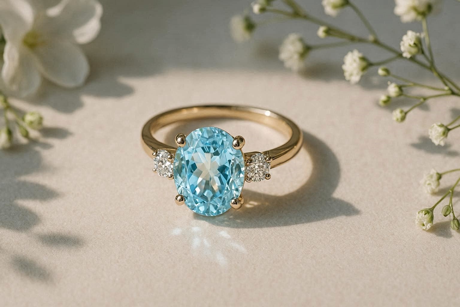 18 Magnificent & Breathtaking Colored Stone Engagement Rings 9 Aquamarine Engagement Ring 18 Magnificent & Breathtaking Colored Stone Engagement Rings - 9 colored stone engagement rings