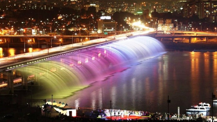 Banpo Bridge Amazing Have You Ever Seen Breathtaking & Weird Bridges Like These Before? - non-traditional 2