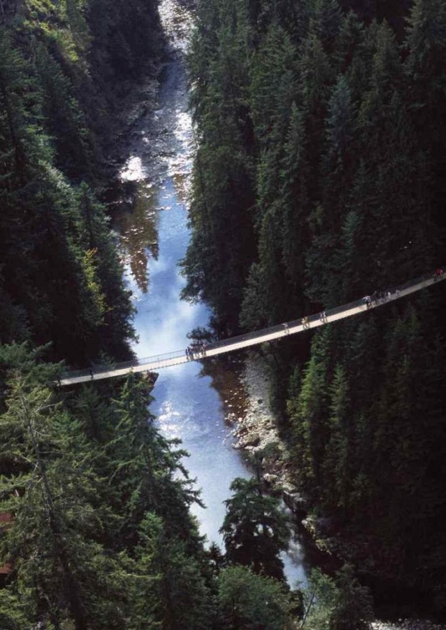 The World’s 15 Scariest Bridges that Will Freeze Your Heart 6 Canada_Vancouver_Capilano_Suspension_Bridge_44419a29041e4944a334d499a41d2655