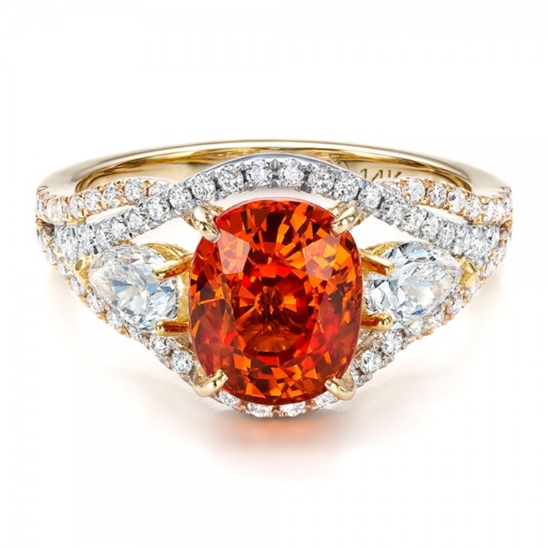 Custom-Orange-Sapphire-Engagement-Ring-flat-100117