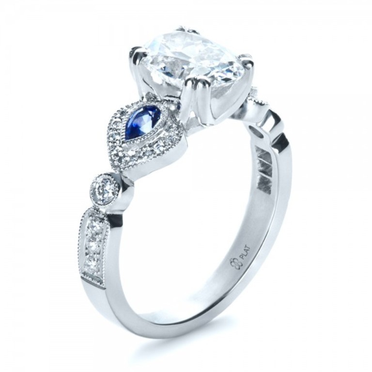 Custom-Three-Stone-Engagement-Ring-3Qtr-1399