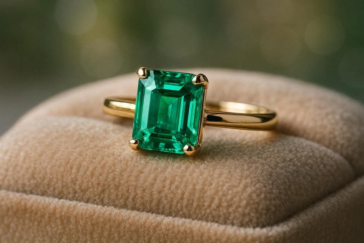 18 Magnificent & Breathtaking Colored Stone Engagement Rings 5 Emerald Engagement Ring 18 Magnificent & Breathtaking Colored Stone Engagement Rings - 5 colored stone engagement rings