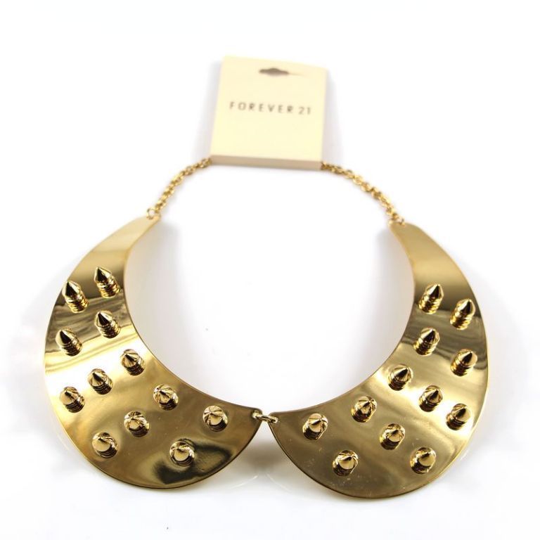 30 Non-traditional & Unusual Gold Necklaces 3 Free-shipping-min-order-10-new-arrive-fashion-accessories-b38-luxury-punk-font-b-unusual-b