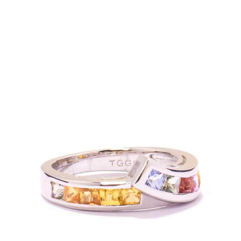 HMDS341 40 Elegant Orange Sapphire Rings for Different Occasions