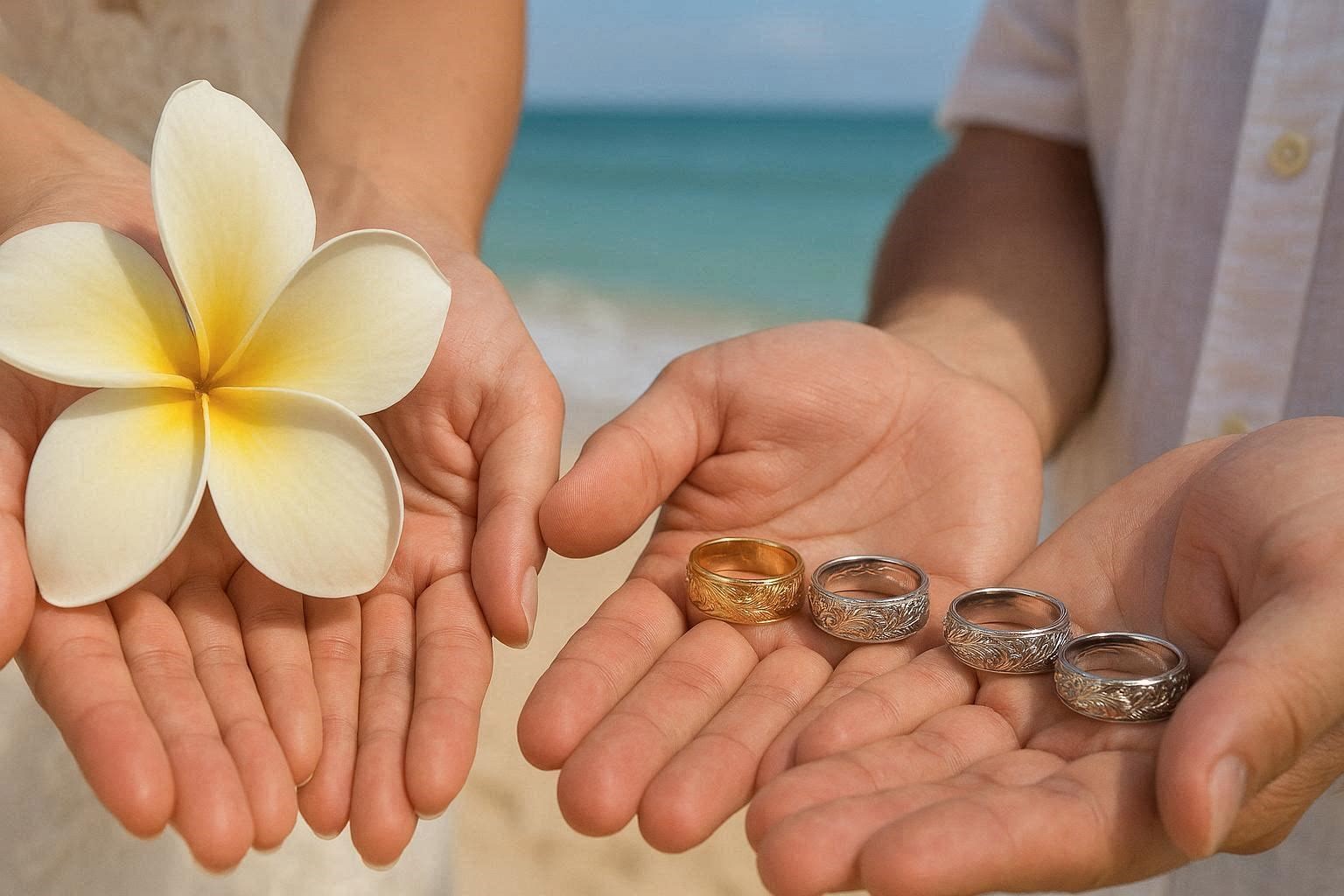 Top 19 Gorgeous Hawaiian Wedding Rings and Bands 3 How to Choose the Perfect Hawaiian Wedding Ring or Band Top 19 Gorgeous Hawaiian Wedding Rings and Bands - 3 Hawaiian wedding rings and bands
