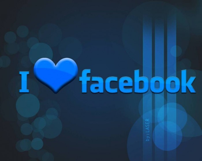 Top 10 Facebook Tips that May Be Unknown to You 22 I love Facebook Wallpaper, Facebook desktop wallpaper